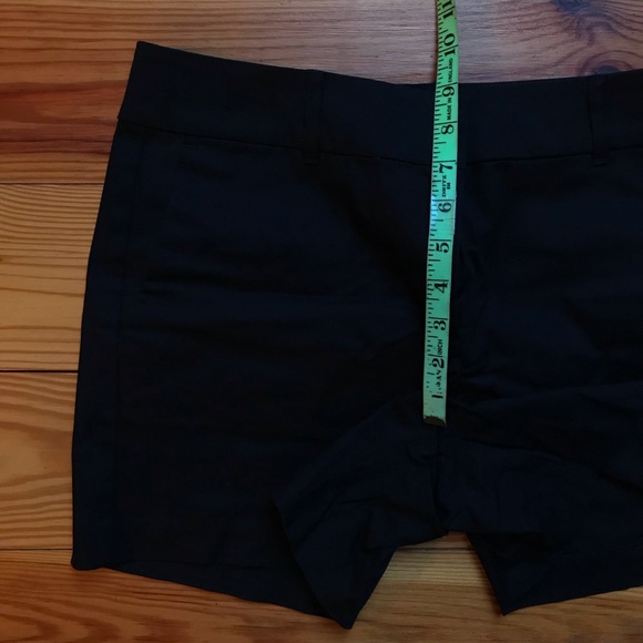 Ann Taylor Factory Black Cotton Shorts, EUC, 6 - Picture 6 of 9